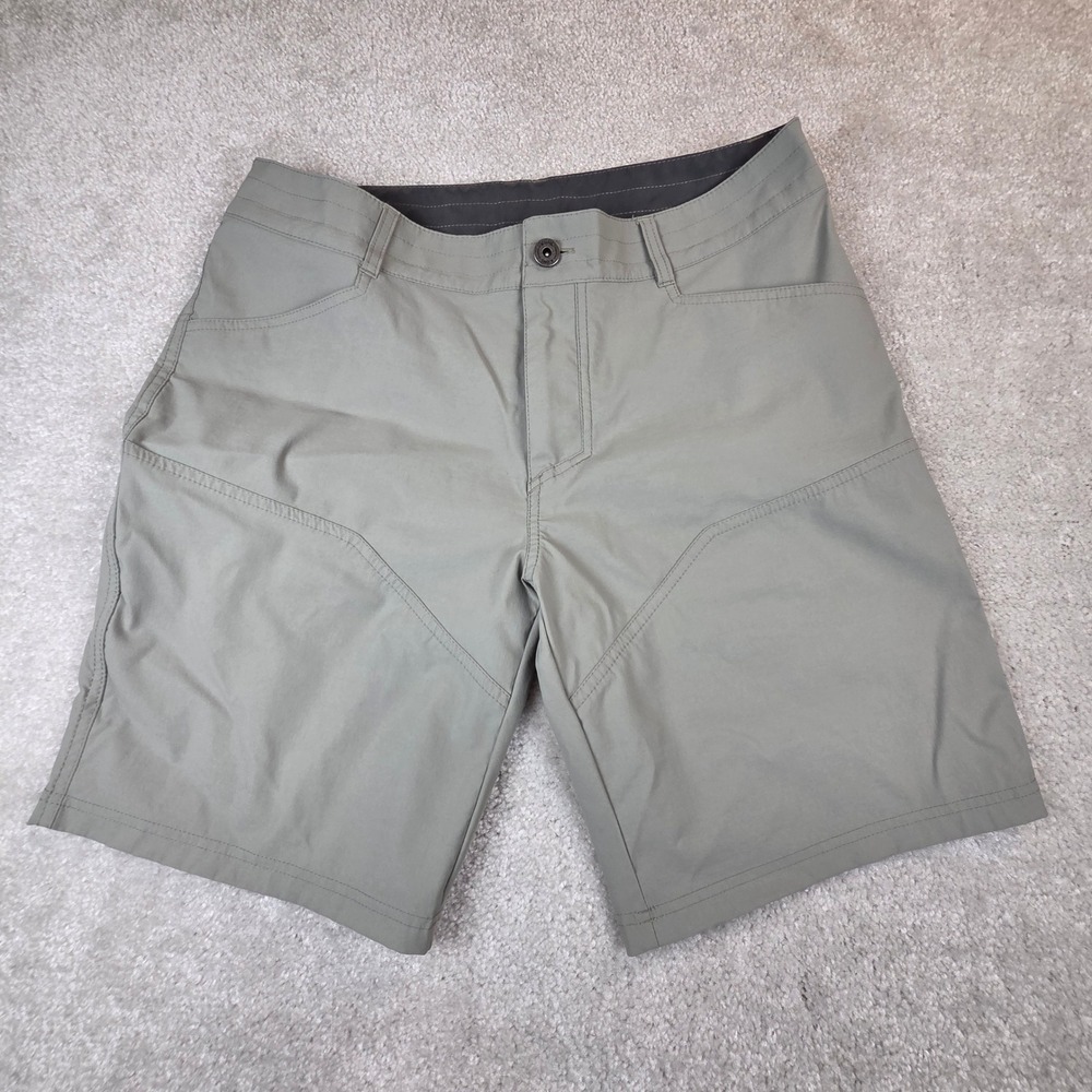 KUHL Renegade Rock Shorts Mens 33 Gray Hiking Outdoor Technical Cargo